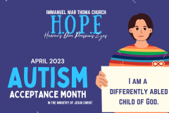HOPE Autism Awareness Month - April 2023